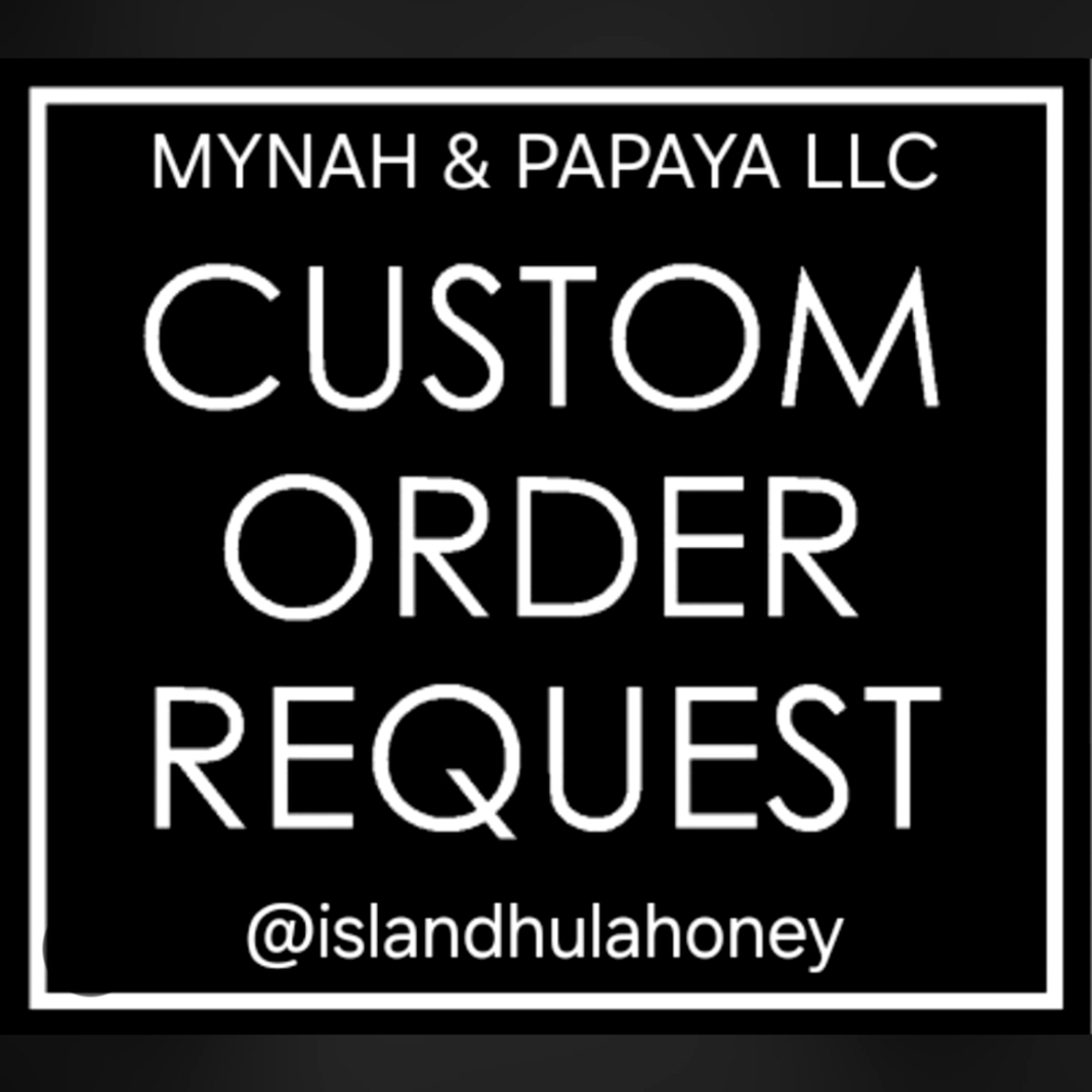 Custom Order Request